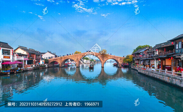 上海市朱家角古鎮(zhèn)風(fēng)光