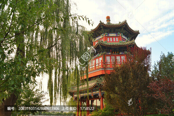 北京什剎海望海樓