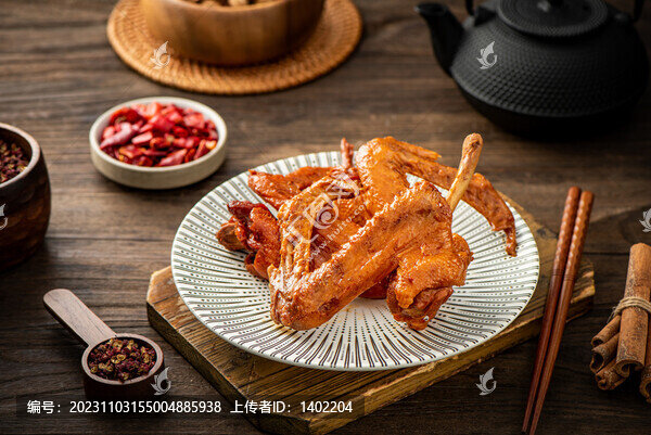 鹵鴨翅