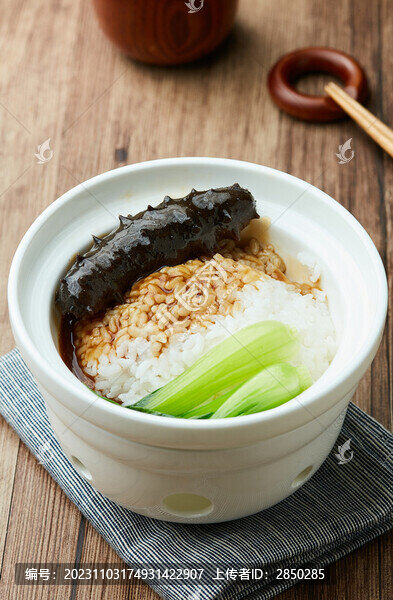 鮑汁海參撈飯