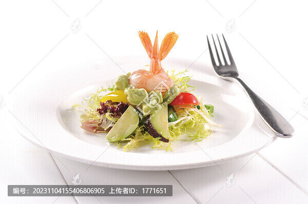 牛油果鮮蝦沙拉