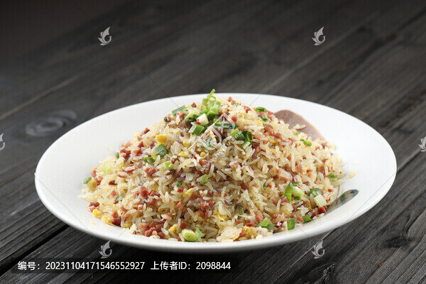火腿炒飯