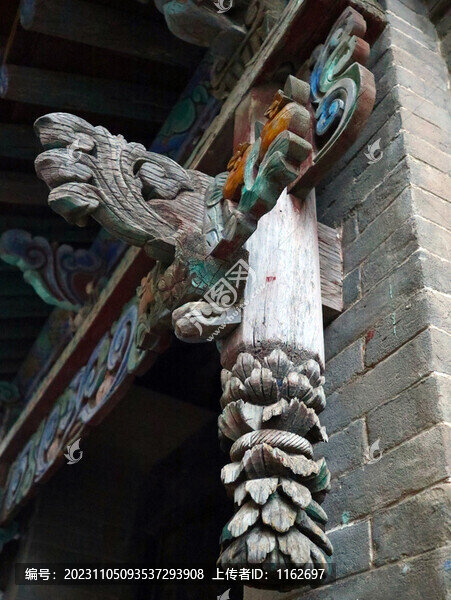 李家大院古建筑門