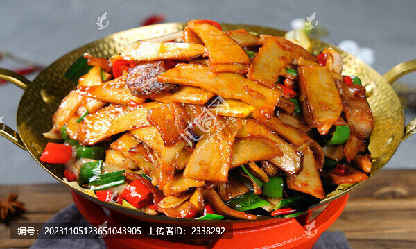 干鍋杏鮑菇