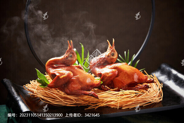 脆皮乳鴿