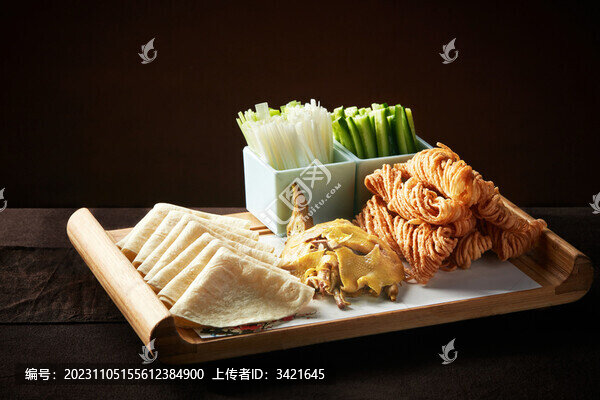 卷餅茶馓手撕雞