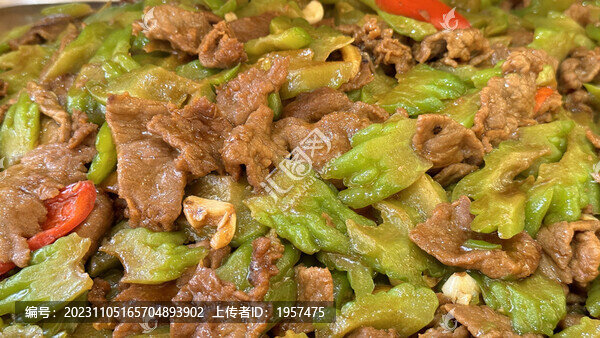 苦瓜炒牛肉