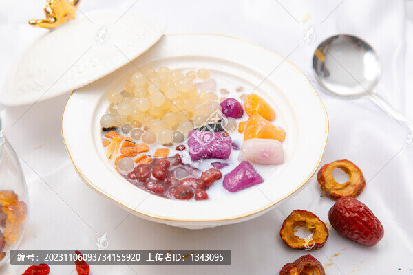 椰香芋圓西米露