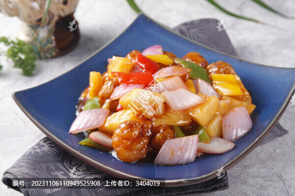 菠蘿咕咾肉