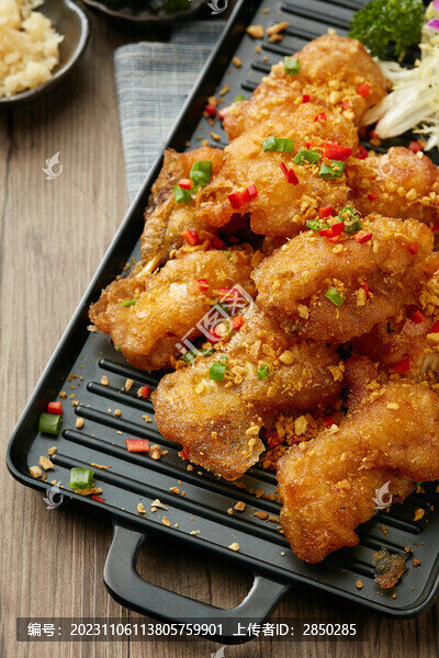 香辣炸魚塊
