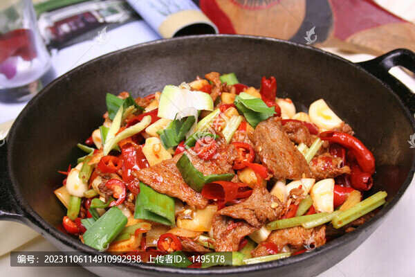 干鍋肉片