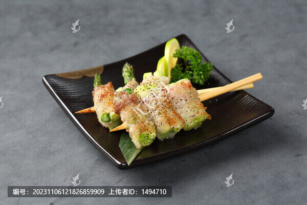 五花肉蘆筍卷
