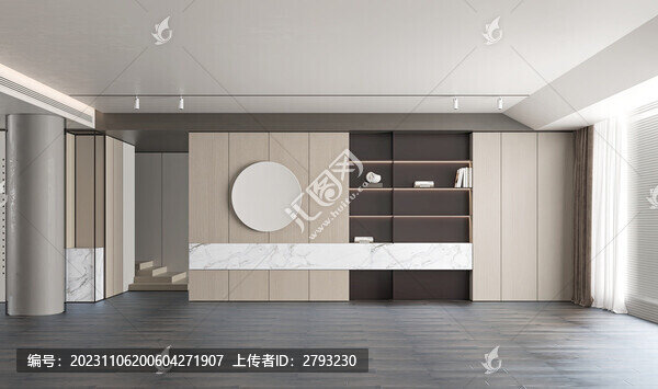 現(xiàn)代客廳沙發(fā)背景墻
