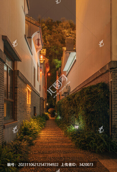 柳州窯埠古鎮(zhèn)夜間街景