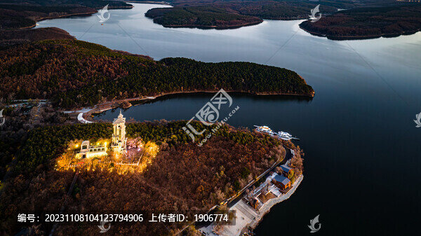 長春凈月開發(fā)區(qū)旅游區(qū)夜景