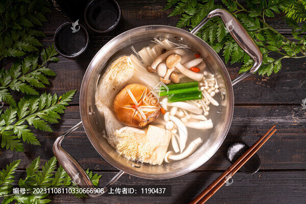 菌湯鍋底