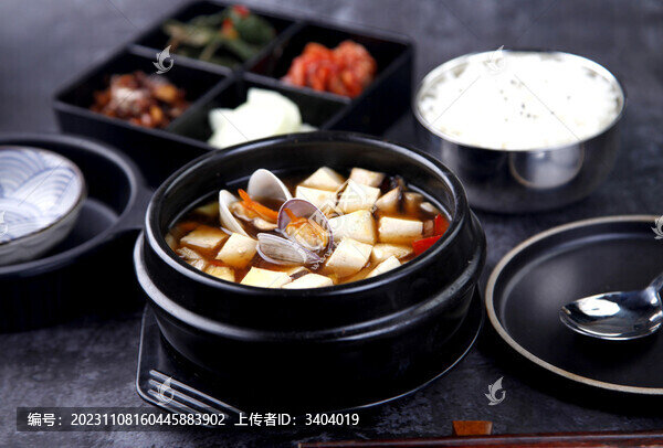 文蛤豆腐湯