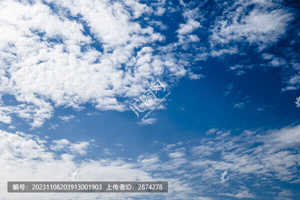 藍(lán)天白云天空