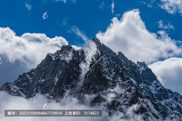 畢棚溝雪山