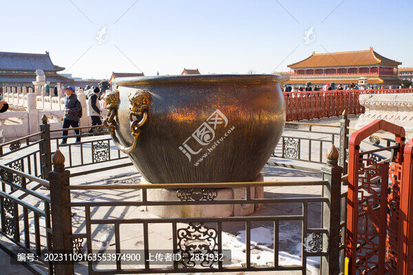 故宮銅水缸