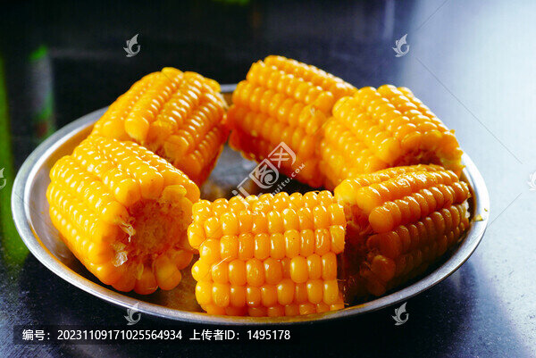 烤玉米