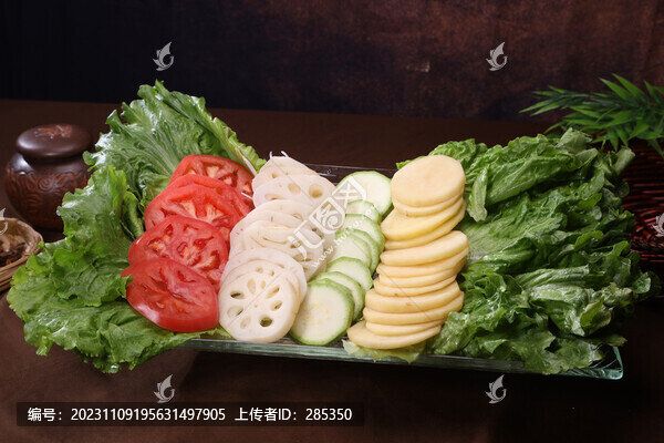 火鍋蔬菜拼盤
