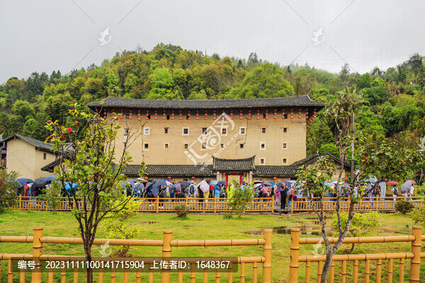 福建南靖的土樓云水謠和貴樓