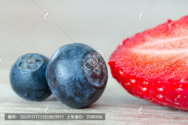 藍(lán)莓特寫