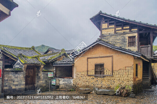 福建南靖云水謠土樓與石磚樓