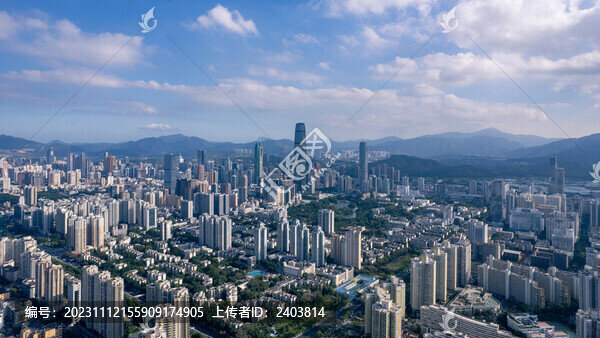 深圳風(fēng)光城市建筑高樓大廈