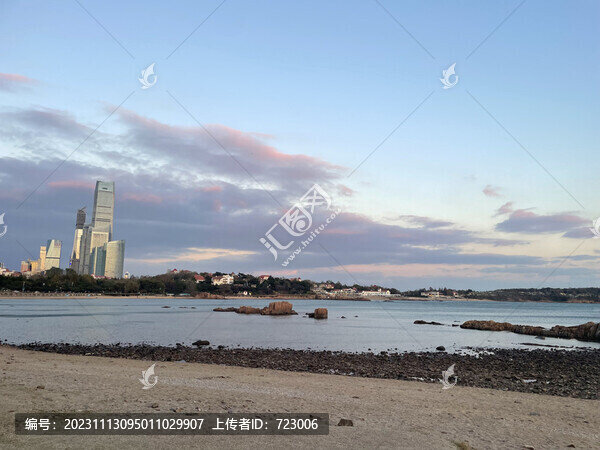 海邊黃昏