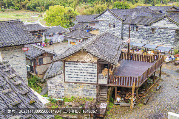 俯視南靖土樓文化之光建筑群