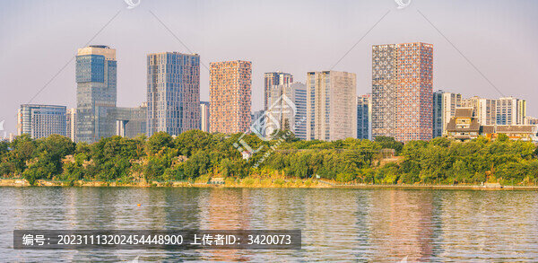 廣西柳州河?xùn)|CBD建筑群