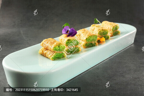 脆瓜豆腐卷
