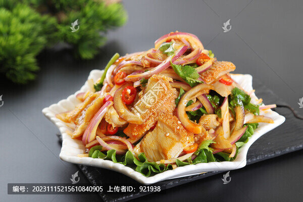 麻辣拌肚片