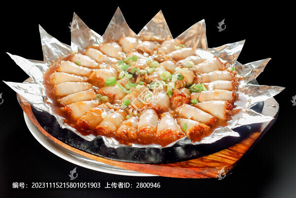 鐵板五花肉酸菜卷