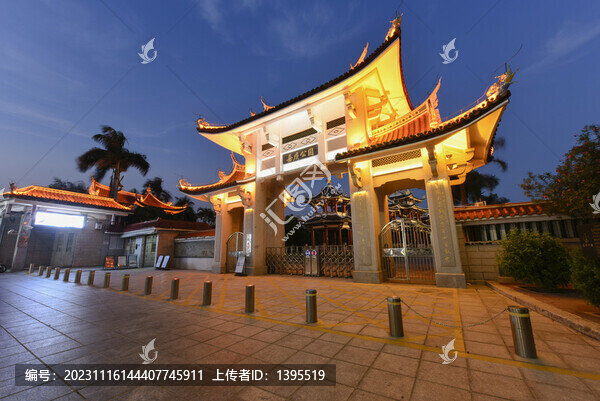 廈門集美嘉庚公園夜景