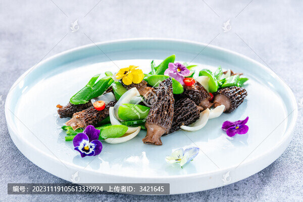煎釀羊肚菌