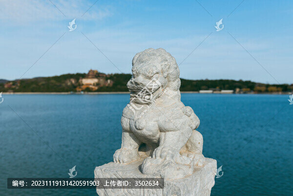 北京頤和園冬日美景