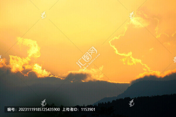 落日余暉