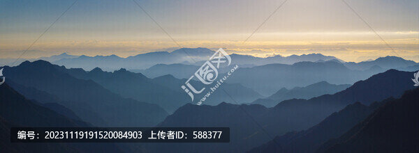 群山高山山脈山巒寬幅風(fēng)光