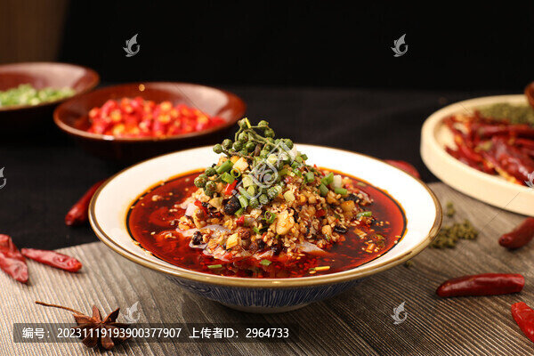川味椒麻牛百葉