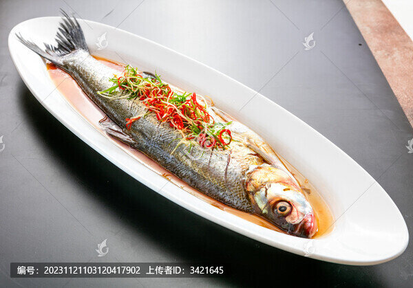 清蒸大白魚