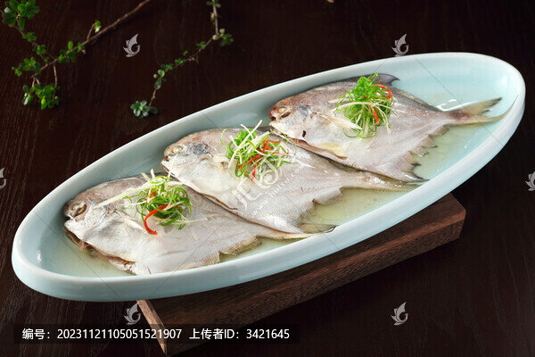 清蒸舟山鯧魚