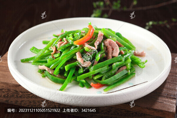 青椒炒肉絲