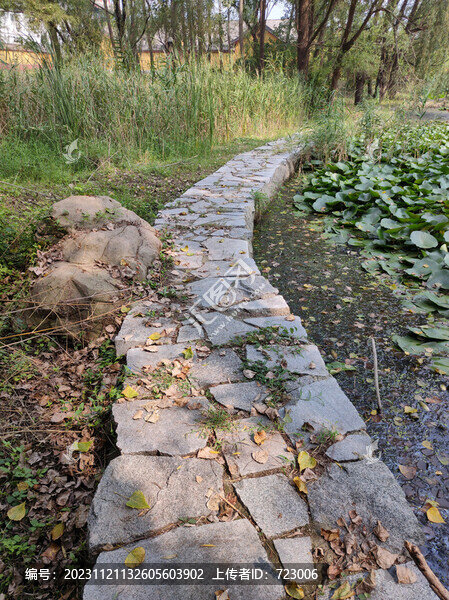 鋪石小路