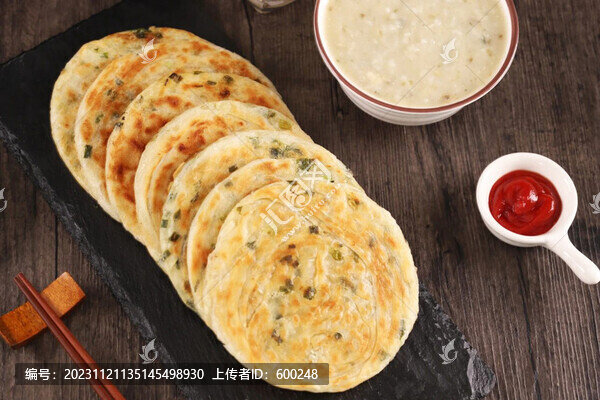 美味蔥油煎餅
