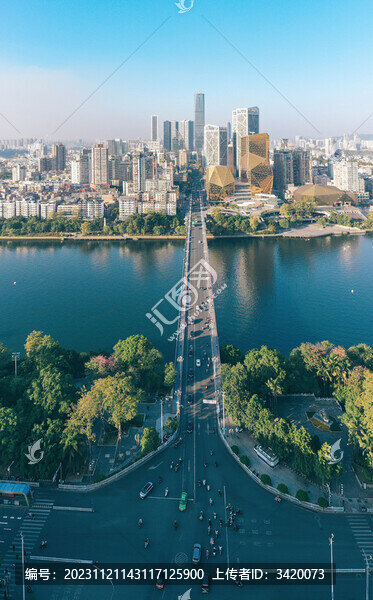 航拍廣西柳州柳江大橋