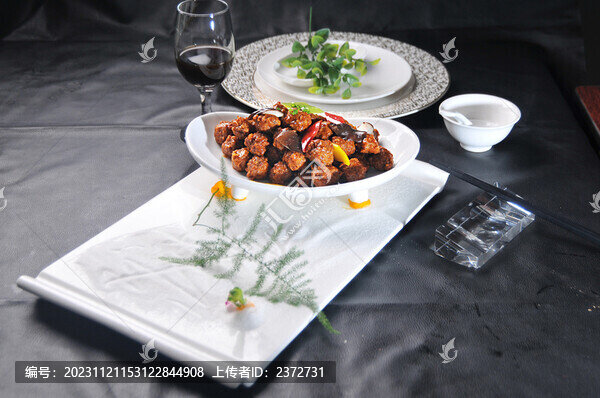 香燒鹿肉丸