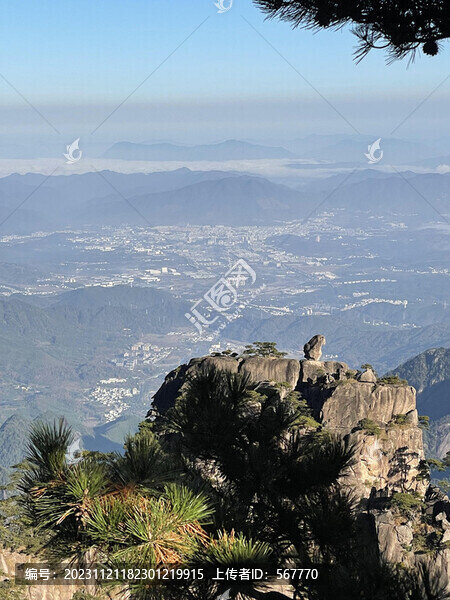 黃山猴子觀海